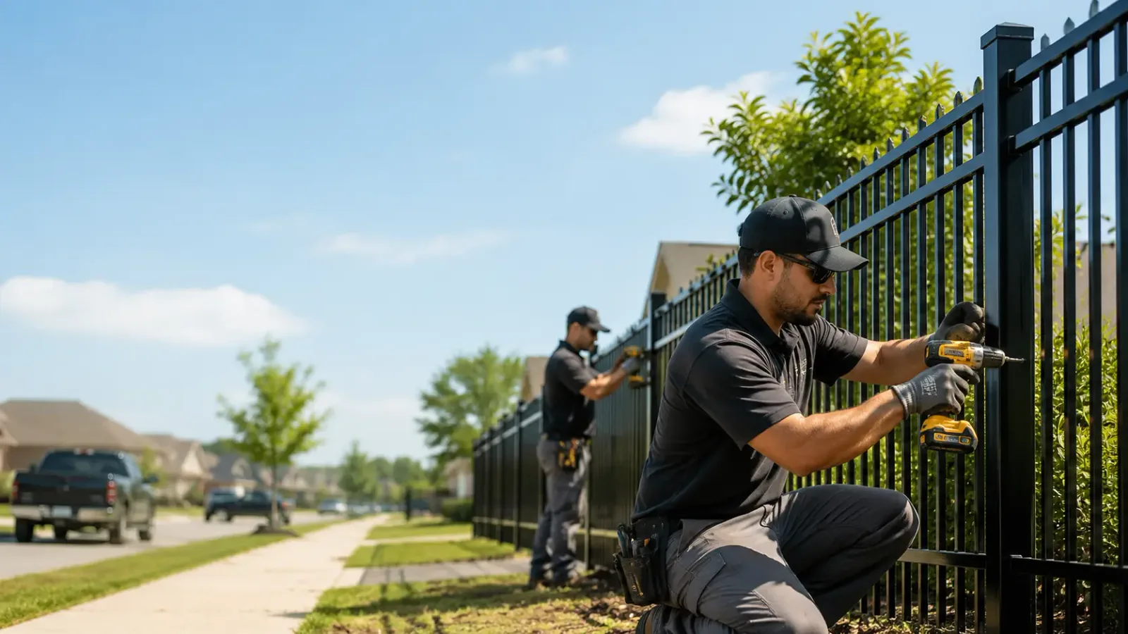 Metal Fence Installation in Blanchester, OH